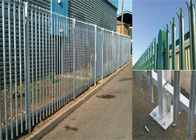 ヨーロッパ市場 高セキュリティ 壁のフェンス 2mm 厚さの粉末コーティング