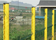 着色された鋼線の網の防御フェンス、耐久の容易囲う庭の網は取付けます