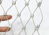 反錆SS316ワイヤー ロープの網、保護使用のためのワイヤー ロープの網