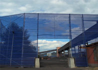 構造の使用防風の壁、電流を通された鋼鉄防風の塵の塀