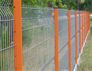 習慣2メートルの長さの鋼線の網の塀の美しい構造ISO9001