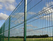 習慣2メートルの長さの鋼線の網の塀の美しい構造ISO9001