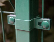 50mmの穴の簡単な緑色のポリ塩化ビニールによって塗られる金網の塀の把握グリップ