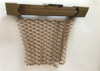 真鍮色の金属の網部屋ディバイダー2mmの装飾的な金網