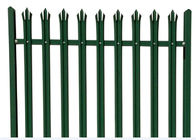 3.5m Wのプロフィールの錬鉄の金属の柵の塀、金網の塀