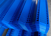 3ピークWindbreakの塀は900mmの青い風の炭塵の壊れ目の網にパネルをはめる