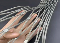 柔らかいタイプ3.5mmワイヤー ロープの網7x7の反錆のダイヤモンドのステンレス鋼