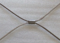 1/8インチ（直径）のステンレス鋼のフェルール ロープの網Ss316の再生利用できる使用