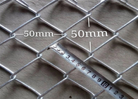 2インチの金属のチェーン・リンクの塀50mmのダイヤモンドの穴のサイクロン ワイヤー ロール