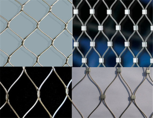 ケーブルの動物園の網のための7 * 7タイプ注文のフェルールのステンレス鋼ケーブルの網