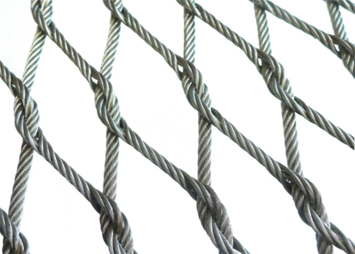 高力結ばれた7 × 19のステンレス鋼 ワイヤー ロープの網316