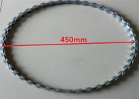 450mmの直径かみそりのワイヤーおよび有刺鉄線はアコーディオン式に電流を通した