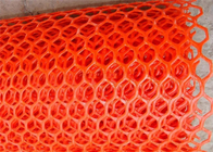六角形の穴の赤い家禽育成の平野を得る300g/M2プラスチック網