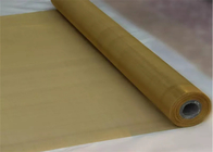 0.05-0.6mmのフィルターのための黄色い銅線の網はフィルム オイル無駄の塵をふるい分ける
