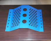 青い色 防風フェンス パネル 炭水化物洗浄装置