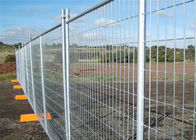 電流を通された鋼鉄取り外し可能な金網の塀、一時的な防御フェンス