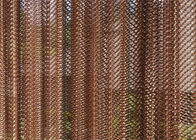 シャワー建築1.0mm Diaの装飾的な金属線の網のカーテン