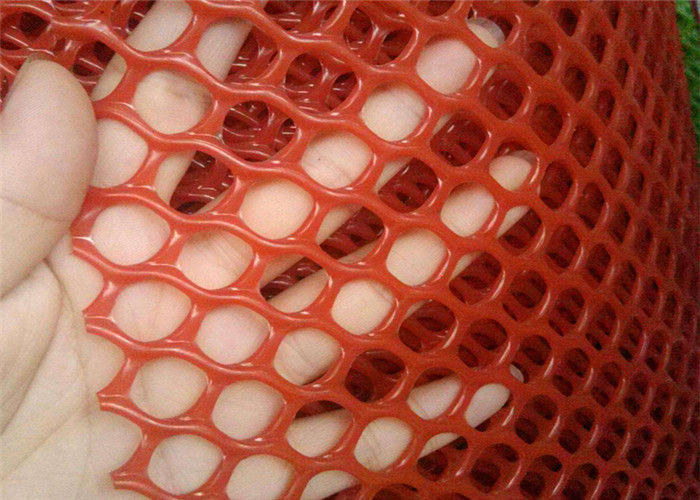 六角形の穴の赤い家禽育成の平野を得る300g/M2プラスチック網
