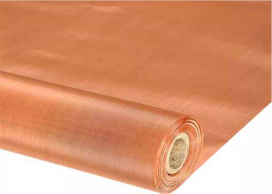 Rf保護99.99%純粋で赤いEmfの銅の網の非錆つく良い銅の網ロール